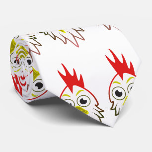 Cravate Huhn Gockel