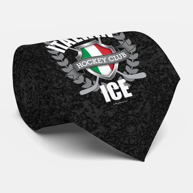 Cravate Ice italienne (Roulé)
