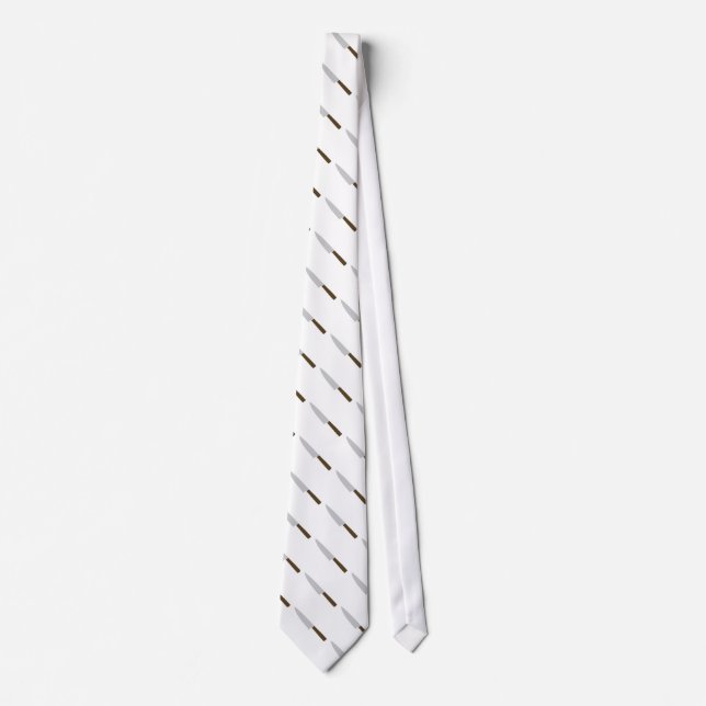 Cravate icône du couteau cuisinier (Devant)