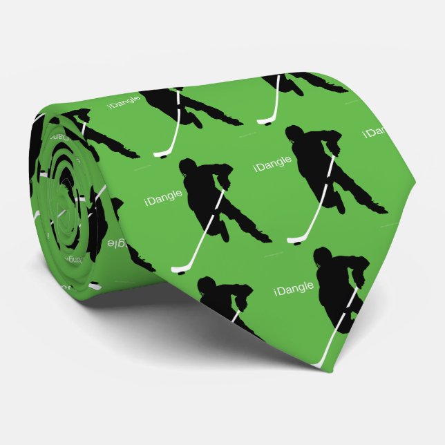 Cravate iDangle (hockey) (Roulé)