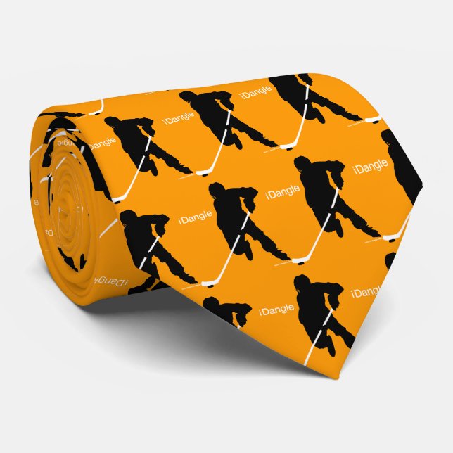 Cravate iDangle (Hockey) (Roulé)