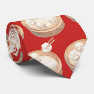 Cravate Illustration Xiao Long Bao Cute