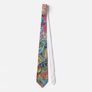 Cravate Imaginaire Boho Paisley