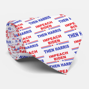 Cravate Impeach Biden Then Harris