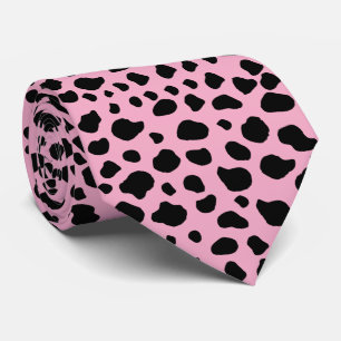 Cravate Impression de vache, Motif de vache, Spots de vach