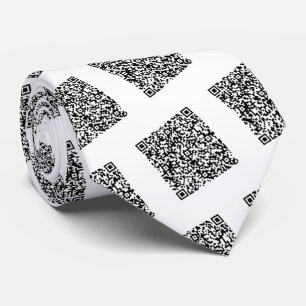 Cravate Informations sur l'analyse de code QR personnalisé