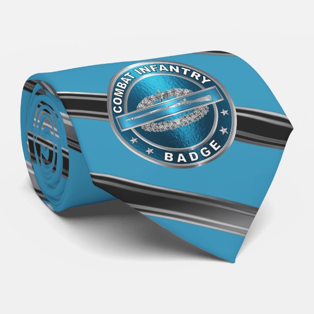 Cravate Insigne de l'infanterie de combat CIB (Roulé)