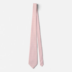 Cravate IPA tie - pink and white