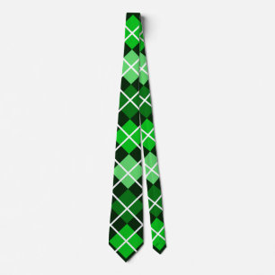 Cravate Jacquard verte
