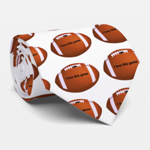 Cravate J'aime les footballs américains.png