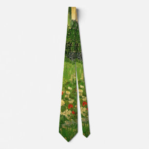 Cravate Jardin de Daubigny par Vincent van Gogh, Le Jardin