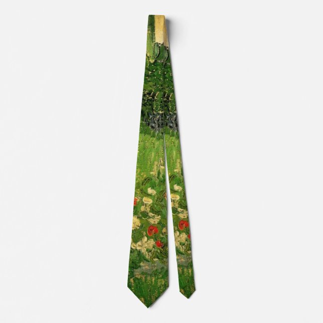 Cravate Jardin de Daubigny par Vincent van Gogh, Le Jardin (Devant)