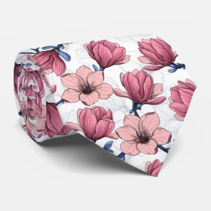 Cravate Jardin de Magnolia 2