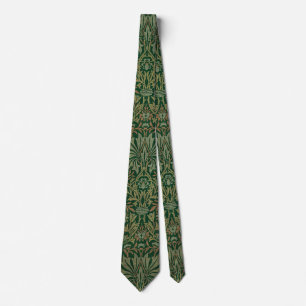 Cravate Jardin de William Morris - Verts