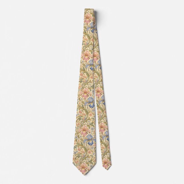 Cravate Jardin Floral (Devant)