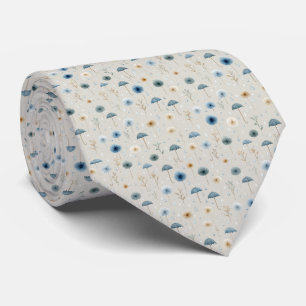 Cravate Jardin Floral de Pluie Serein (8)