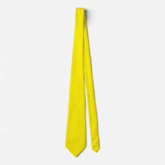 Cravate Jaune Ensoleillé