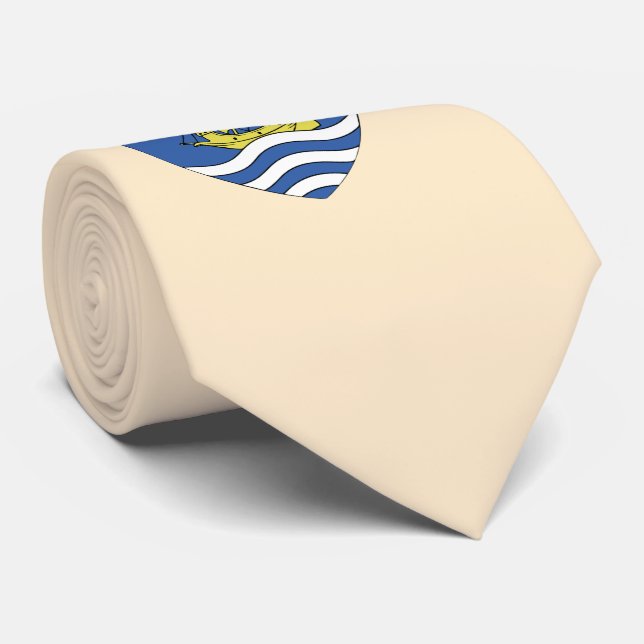 Cravate Je suis Quebecois (Roulé)