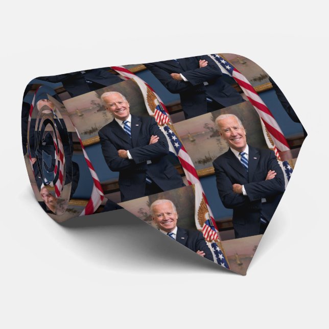 Cravate Joe Biden 2020 Necktie (Roulé)