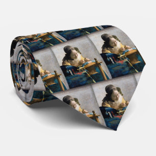 Cravate Johannes Vermeer - Le Lacemaker
