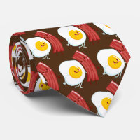 Joli oeuf de dessin animé bacon carrelé motif