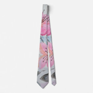 Cravate Jolie aquarelle peinture à la main design