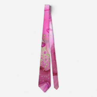 Cravate Jolie Bougie Rose
