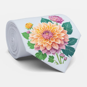 Cravate Jolie Dahlia