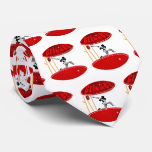 Cravate Joueur De Cricket Dans Une Balle De Cricket, Crava