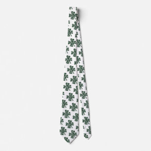 Cravate Jour de la Saint Patrick shamrock