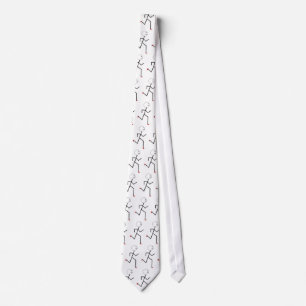 Cravate Jour de marathon au bureau