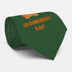 CRAVATE JOURNÉE DE GROUNDHOG