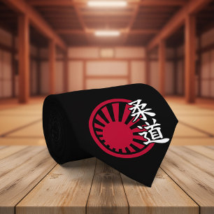 Cravate Judo Kanji - Soleil Levant