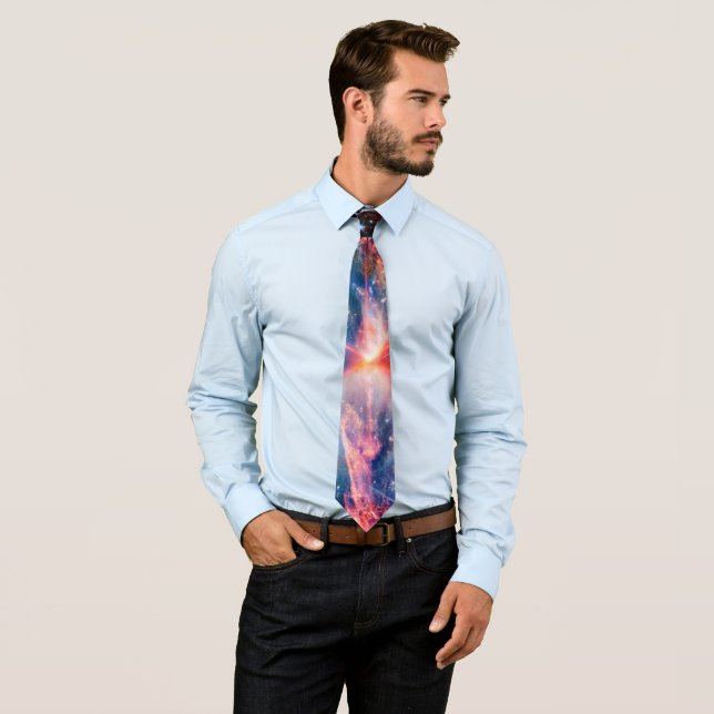 Cravate JWST Herbig-Haro 46/47 Actively Forming Stars (En situation)