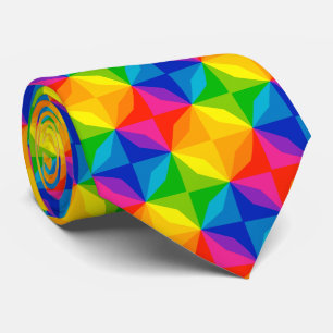 Cravate Kaleidoscope Rainbow