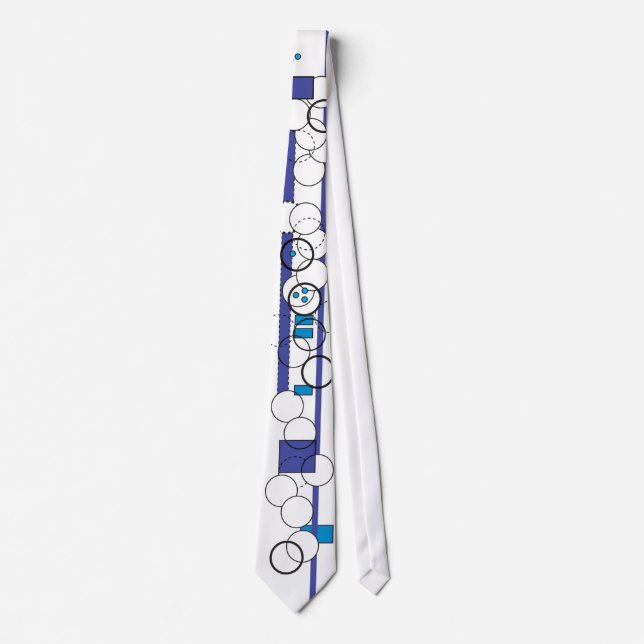 Cravate La géométrie (Devant)