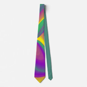 Cravate La magie des couleurs, Rainbowart 3D Abstrait