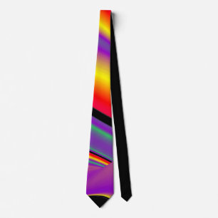 Cravate La magie des couleurs, Rainbowart 3D Abstrait