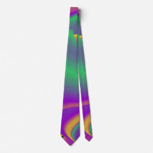 Cravate La magie des couleurs, Rainbowart 3D Abstrait