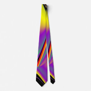 Cravate La magie des couleurs, Rainbowart 3D Abstrait