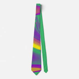 Cravate La magie des couleurs, Rainbowart 3D Abstrait
