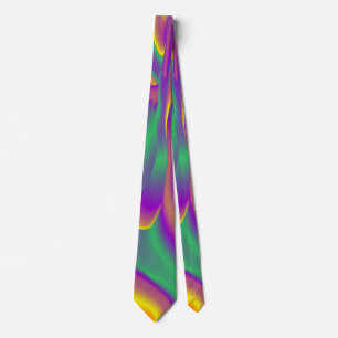 Cravate La magie des couleurs, Rainbowart 3D Abstrait