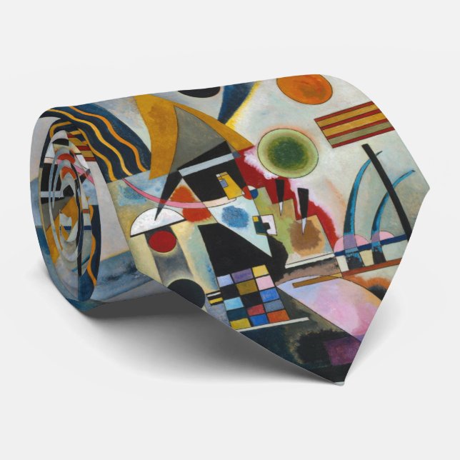 Cravate La peinture Abstraite de Kandinsky (Roulé)