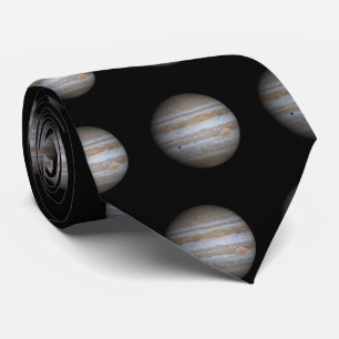 Cravate La planète Jupiter