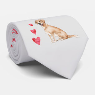Cravate Labrador Retriever Chien Motif