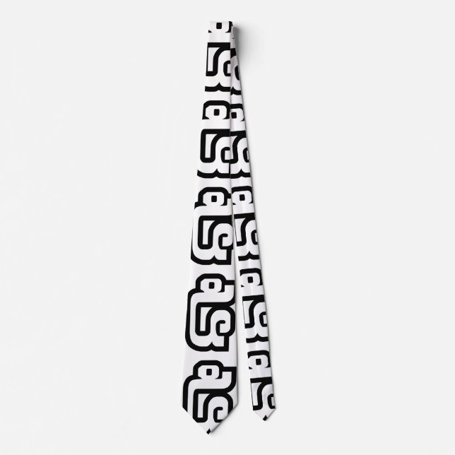 Cravate Lao / Laos Numéro Cinq / 5 / ໕ (Haa/Ha) Laotien (Devant)