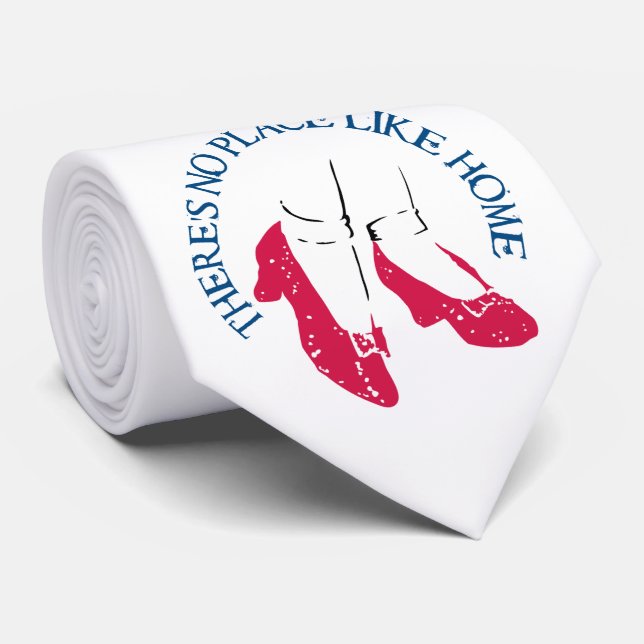 Cravate L'Assistant D'Oz™ | Il n'y a pas d'endroit comme l (Roulé)