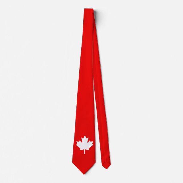 Cravate Le Canada a établi l'anniversaire 1867 150 ans (Devant)
