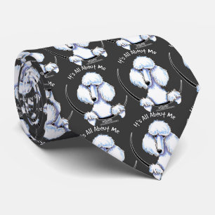 Cravate Le caniche Blanc Standard C'Est Tout Sur Moi