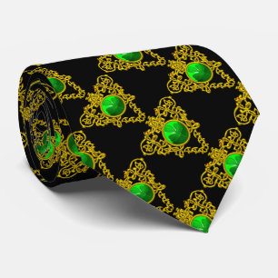 CRAVATE LE COEUR CÉLTIQUE DE SAINT PATRICK AVEC SHAMROCK V